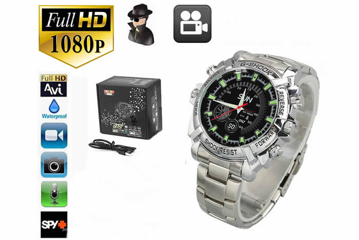 Relgio Espiao 32gb Full Hd 1080p Mini Camera Oculta 12mpx